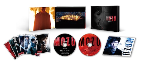 「劇場版 MOZU」プレミアムBlu-ray BOXの展開図。