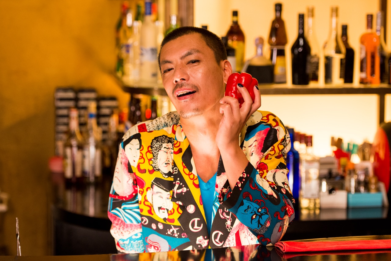 「にがくてあまい」ヤッさん役のSU。