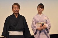 「任侠野郎」完成披露の様子。