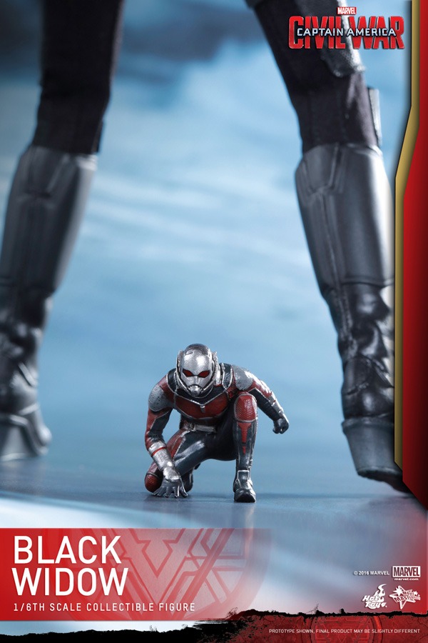 【ムービー・マスターピース】「シビル・ウォー／キャプテン・アメリカ」1/6スケールフィギュア ブラック・ウィドウに付属するアントマン。