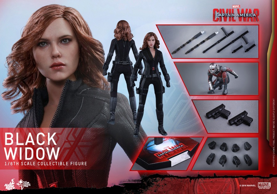 【ムービー・マスターピース】「シビル・ウォー／キャプテン・アメリカ」1/6スケールフィギュア ブラック・ウィドウ