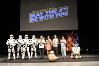 “MAY THE 4TH”STAR WARS DAY スペシャルイベントの様子。