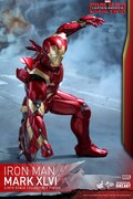 【ムービー・マスターピース DIECAST】「シビル・ウォー／キャプテン・アメリカ」 1/6スケールフィギュア　アイアンマン・マーク46