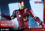 【ムービー・マスターピース DIECAST】「シビル・ウォー／キャプテン・アメリカ」 1/6スケールフィギュア　アイアンマン・マーク46