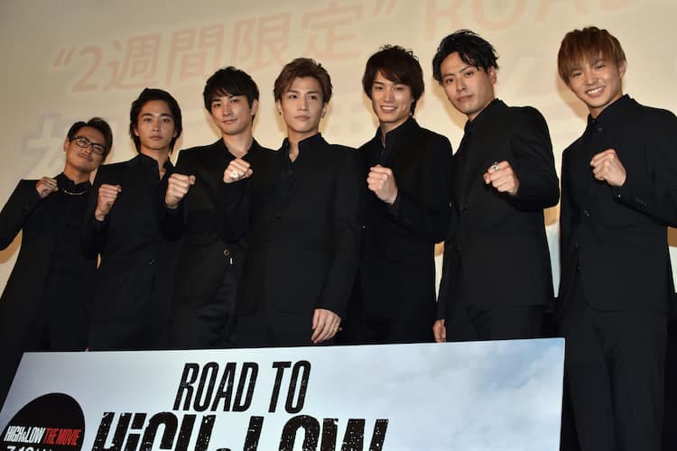 今市隆二に総ツッコミ、岩田剛典ら登壇「HiGH&LOW」初日舞台挨拶 