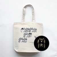 蓄光トートバッグ (c)2016 映画『世界から猫が消えたなら』製作委員会 (c)Genki Kawamura/MIND WAVE INC.