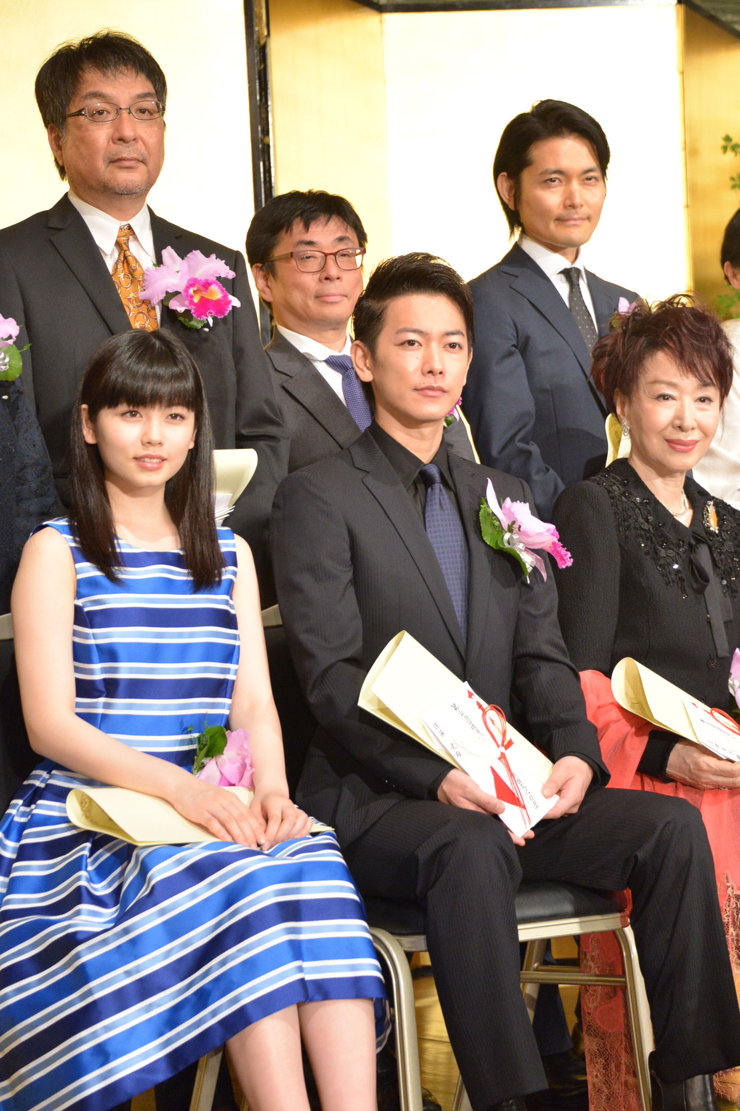 第24回橋田賞授賞式の様子。