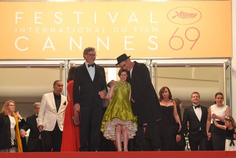 「BFG:ビッグ・フレンドリー・ジャイアント」ワールドプレミアの様子。CANAL+ / ORANGE / AFFIF