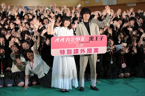 「オオカミ少女と黒王子」“特別課外授業”イベントの様子。