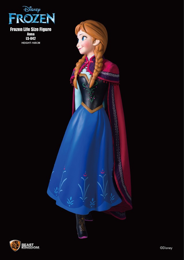 【ディズニー等身大コレクション】「アナと雪の女王」アナ