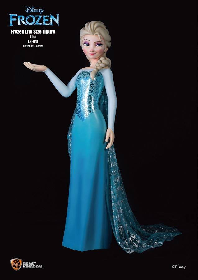 【ディズニー等身大コレクション】「アナと雪の女王」エルサ