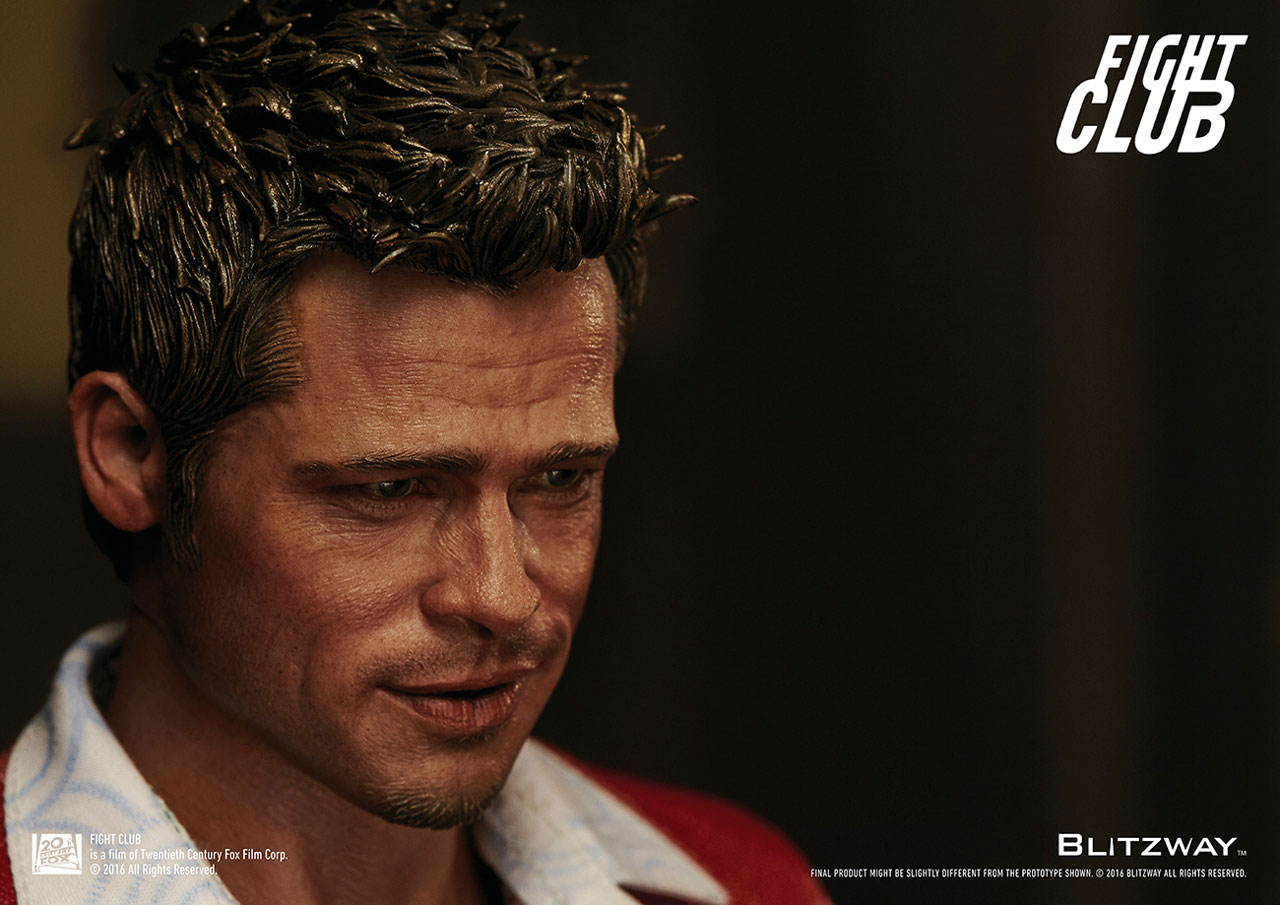 プレミアムアルティメイトマスターピース / ファイト・クラブ：ブラッド・ピット タイラー・ダーデン 1/6 アクションフィギュア レッドジャケットver