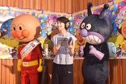 「それいけ！アンパンマン おもちゃの星のナンダとルンダ」公開アフレコイベントの様子。