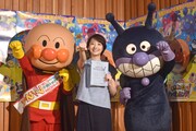 「それいけ！アンパンマン おもちゃの星のナンダとルンダ」公開アフレコイベントの様子。