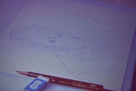 友永和秀が描いたルパン三世。