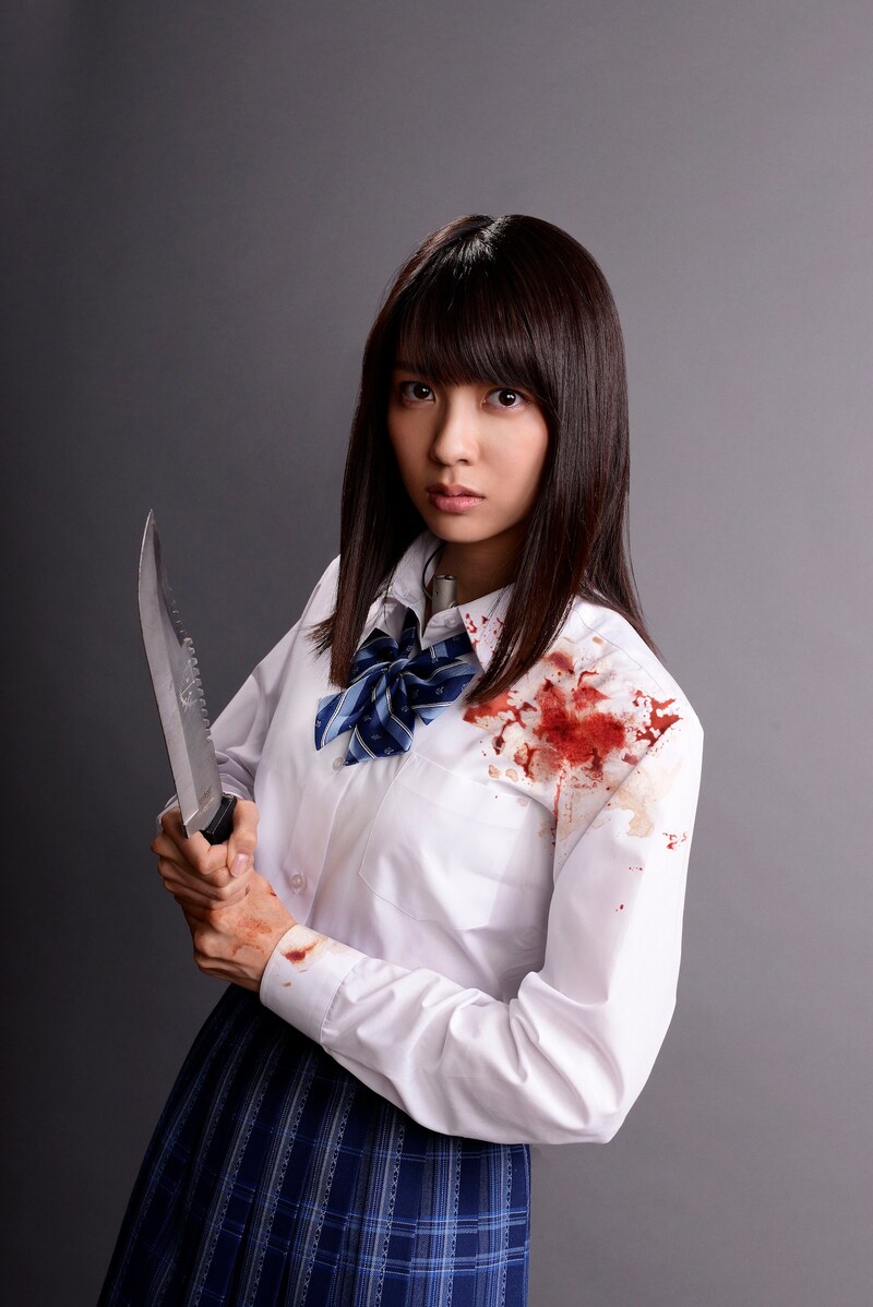 「人狼ゲーム プリズン・ブレイク」に主演する小島梨里杏。