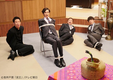 「民王 番外編 秘書貝原と6人の怪しい客」第6話より。