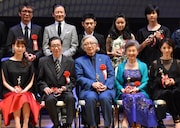 第25回日本映画批評家大賞実写部門の授賞式の様子。