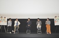 「海よりもまだ深く」トークイベントの様子。