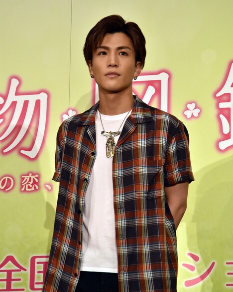 「植物図鑑 運命の恋、ひろいました」公開直前イベントより、岩田剛典。