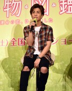 「植物図鑑 運命の恋、ひろいました」公開直前イベントより、岩田剛典。