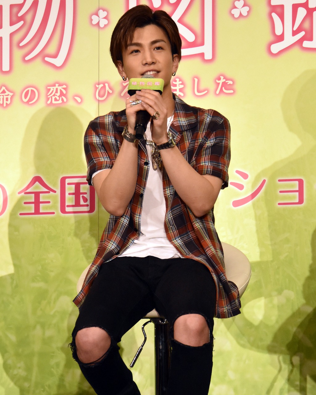 「植物図鑑 運命の恋、ひろいました」公開直前イベントより、岩田剛典。