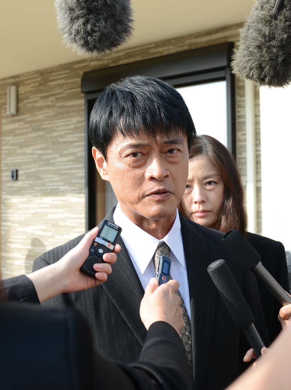 「復讐したい」初回限定版DVD封入のブックレットより、神保悟志。