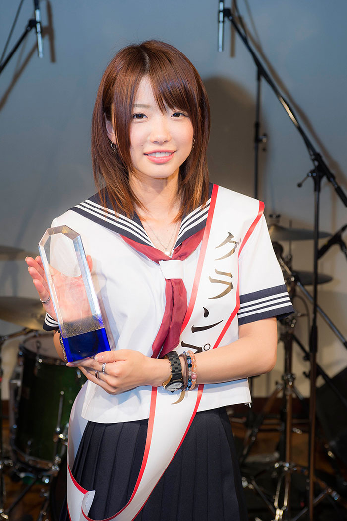 グランプリに輝いた菜々さん。