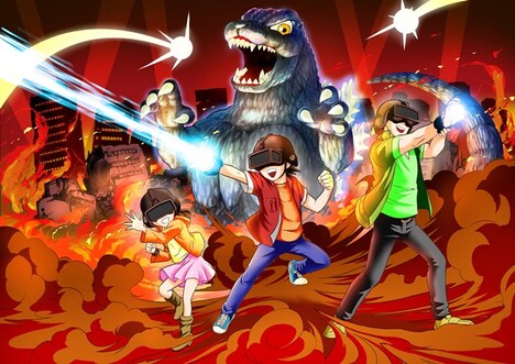 「ゴジラアタック 出撃！G-FORCE」キービジュアル