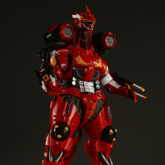 エヴァ初号機・弐号機カラーのメカゴジラフィギュア登場 - 映画