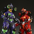 エヴァ初号機・弐号機カラーのメカゴジラフィギュア登場