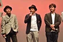 左から廣木隆一、白石和彌、沖田修一。