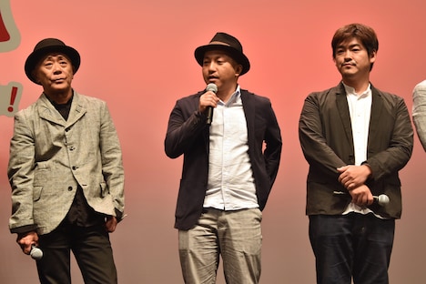 左から廣木隆一、白石和彌、沖田修一。