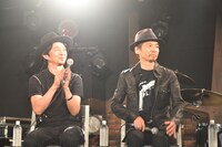 左から増子直純、石井岳龍。