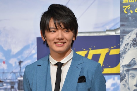 栗林和幸の息子・秀人役の濱田龍臣。