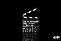 【モンド アート・コレクション】1/6スケールフィギュア アルフレッド・ヒッチコックに付属するカチンコ。