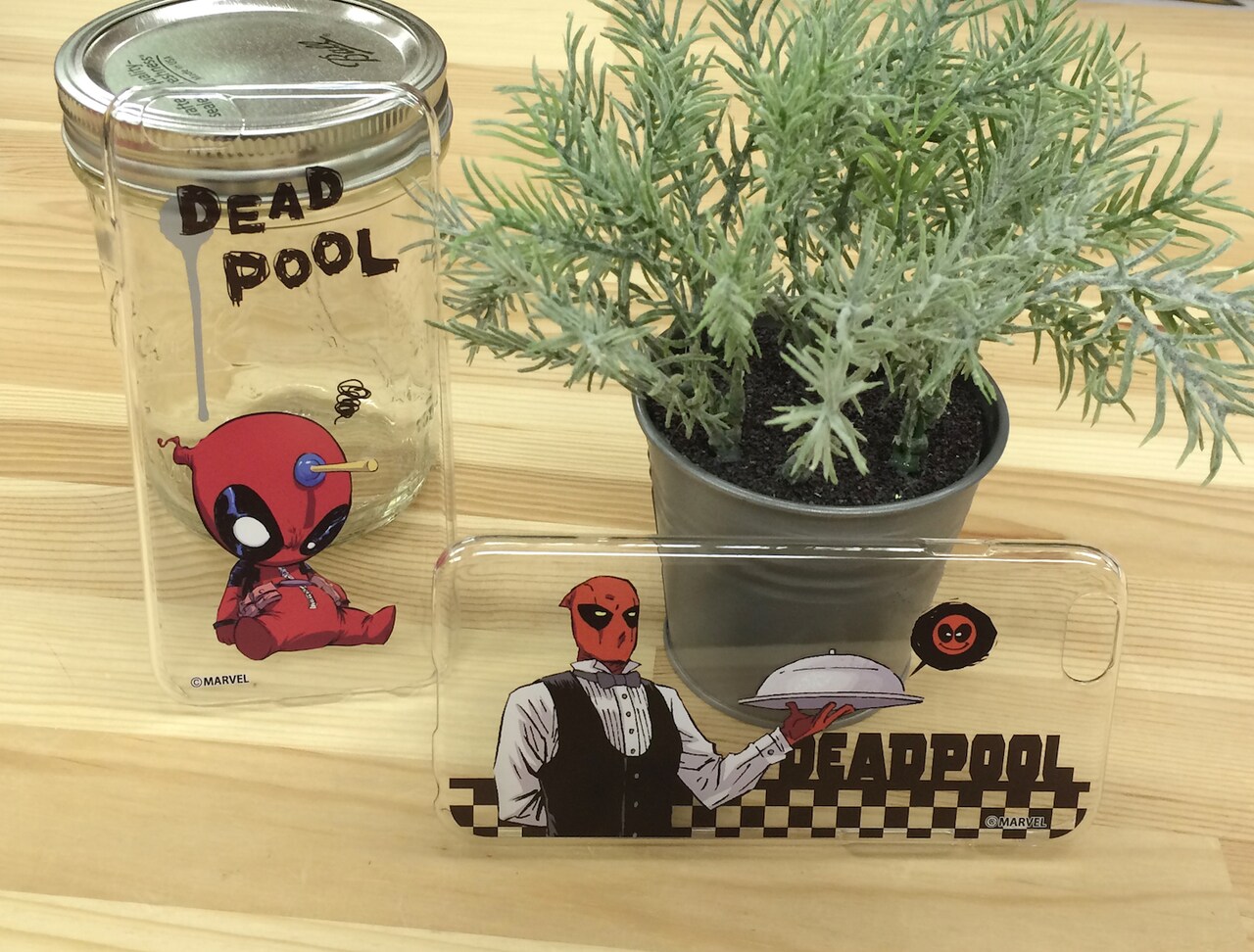 デッドプール「カスタムカバーiPhone6s / 6」 (c)MARVEL