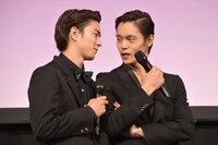 「MARS（マース）～ただ、君を愛してる～」舞台挨拶の様子。