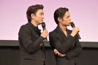 「MARS（マース）～ただ、君を愛してる～」舞台挨拶の様子。