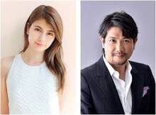 左からマギー、別所哲也。