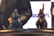 「S.H.MonsterArts ゴジラシリーズ」発表会で紹介されたフィギュア。