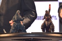 「S.H.MonsterArts ゴジラシリーズ」発表会で紹介されたフィギュア。
