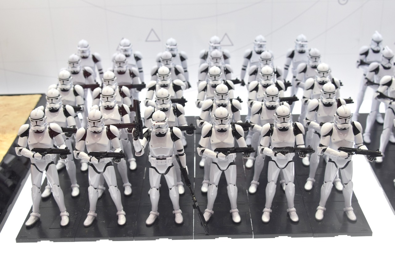 バンダイ「スター・ウォーズ」のコーナー。