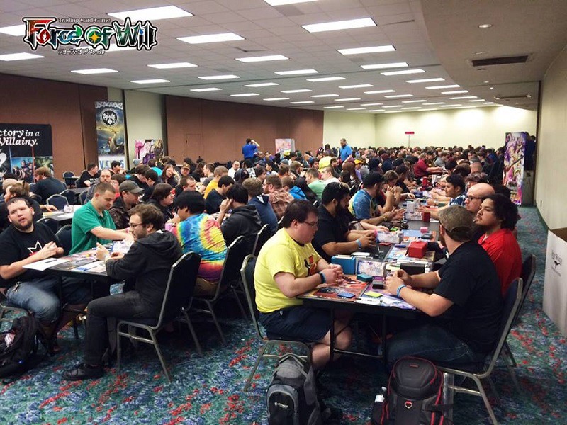 Force of Willゲーム大会の様子。