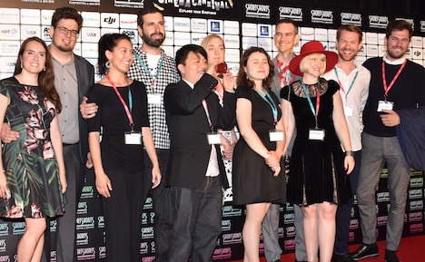 ショートショート フィルムフェスティバル&アジア2016のアワードセレモニーの様子。