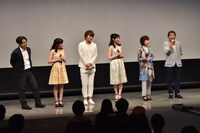 「海すずめ」完成披露プレミア上映会の様子。