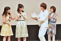 「海すずめ」完成披露プレミア上映会の様子。