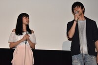 左から森川彩香、馬場良馬。