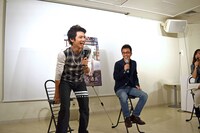 左から山田裕貴、前田司郎。