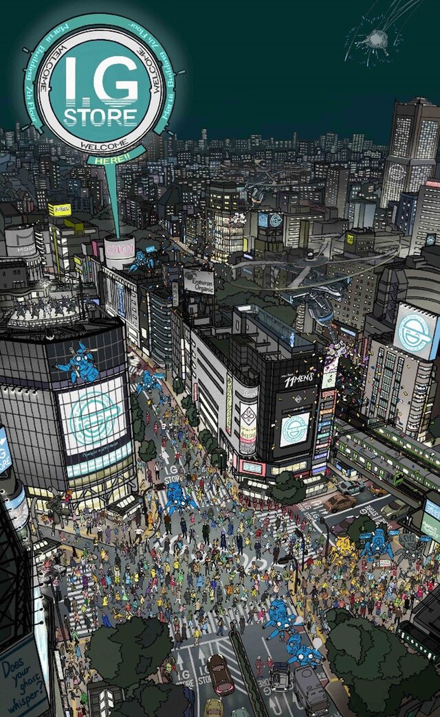 「I.Gストア」キービジュアル「20時30分」。（illustrated by Isaak Chaykov）